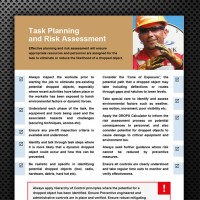 Task planning and risk assessment